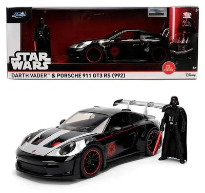 Produktbild von Star Wars Diecast Modell 1:24 Darth Vader Porsche 911