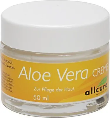 Produktbild von Feuchtigkeitsspendende und hautberuhigende Aloe Vera Creme für Gesicht und Körper 50 ml