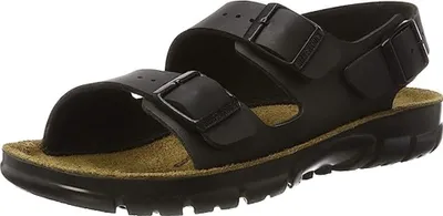 Produktbild von Birkenstock Birkenstock Damen-/Herren-PU-Sandale, Kano BF Black, Größe 42 500781-42
