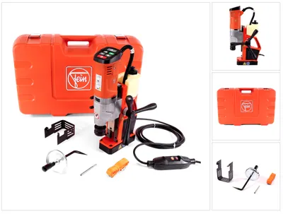 Produktbild von Fein KBU 35Q Magnetkernbohrmaschine 1100 Watt bis 35mm 7 tlg. + Koffer ( 72705361000 )