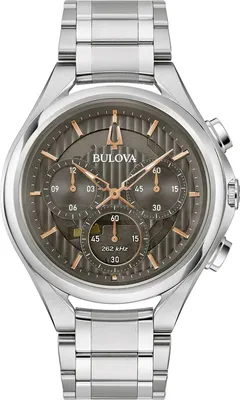 Produktbild von Bulova Herrenuhr Bulova Curv Chronograph Bulova-96A298