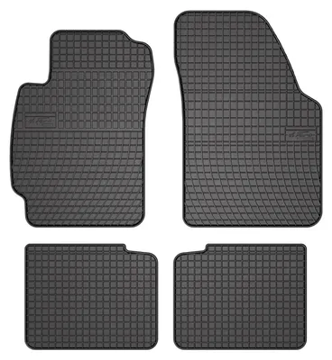 Produktbild von Gummi-Fußmatten für Honda HR-V I 1999-2006 (Crossover) – 4-tlg, Schwarz, passgenau
