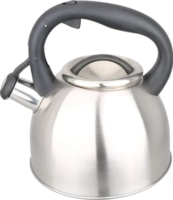Produktbild von Kamberg – 0008114 – Wasserkocher/Teekessel 3 Liter – Edelstahl – Ergonomischer G