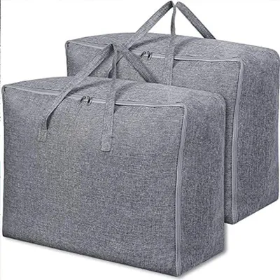 Produktbild von Aufbewahrungstasche Groß, Faltbar Bettdecken 2 Stück, 60x45x26cm