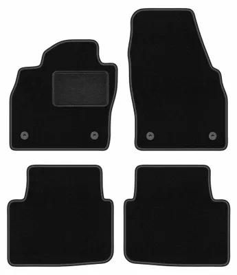 Immagine prodotto di Tappetini in moquette per Skoda Scala 2019- (hatchback) – set 4 pezzi, neri, su misura – Wielganizator LUX