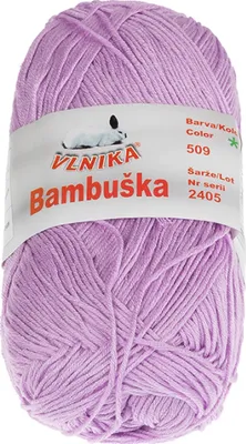 Immagine prodotto di Filato BAMBUŠKA - 50g / 205 m - Viola