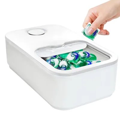 Produktbild von Aufbewahrungsbox für Waschmittel-Pods mit Schiebedeckel