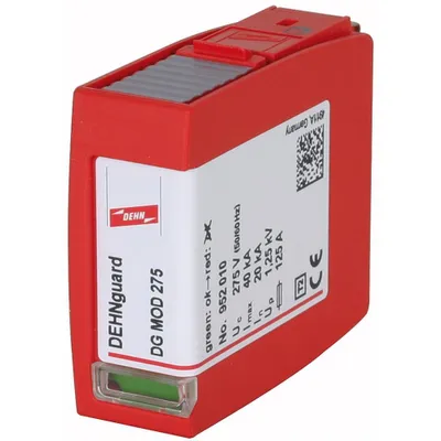 Produktbild von Dehn 952010 DG MOD 275 Überspannungsschutz-Modul für Verteilerschrank 40 kA