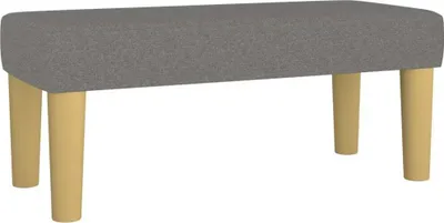 Obrázok produktu pre vidaXL Lavica Dark Grey 70x30x30 cm Látka