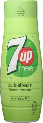 Produktbild von sodastream 7UP free ohne Zucker Sirup 0,44 l