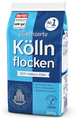 Immagine prodotto di Kölln 130693006 Kölln Blütenzarte Köllnflocken Haferflocken 500,0 g