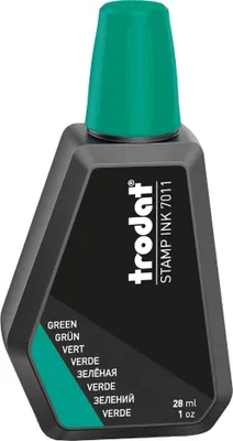 Produktbild von TRODAT 7011 - Stempeltinte - Grün - 28 ml