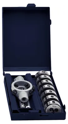 Produktbild von Exact SE Set HSS M3 - M12 Schneideisensatz 8 tlg. 25 mm ( 70418 ) HSS Stahl