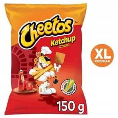 Obrázek produktu pro Cheetos kukuřičné křupky s příchutí kečupu 150 g
