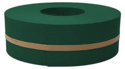 Produktbild von Sichtschutzstreifen zaun|zu RILLE HALBE 50m Rolle PP Zaunblende Doppelstabzaun Grün 50m