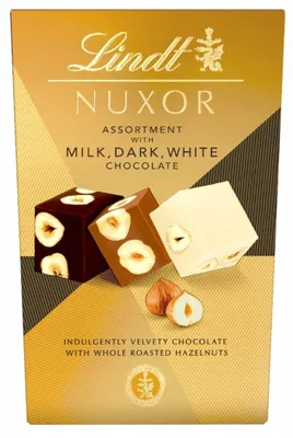 Productafbeelding van Lindt Lindor pralines met hazelnoten (NUXOR) - 150 gram