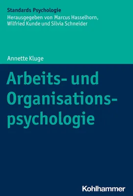 Produktbild von Arbeits- und Organisationspsychologie