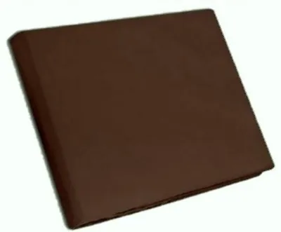 Produktbild von Mariall Baumwollbettlaken 160x210 cm Braun ohne Gummizug