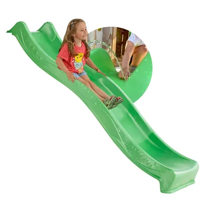 Produktbild von Spielturmking Wellenrutsche WATERSLIDE 2,30 m Podesthöhe 1,20 m - Limongrün 32382-14