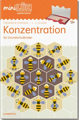 Produktbild von LÜK miniLÜK Buch Konzentration Grundschule ab 6 Jahren 240325