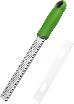 Image de Râpe en acier inoxydable, 32,5 cm, ustensile de cuisine, râpe à citron