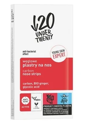 Produktbild von Under Twenty Carbon Nose Patches 4 Pieces