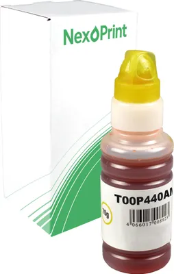 Produktbild von Druckerpatrone kompatibel zu Epson C13T00P440 104 yellow EcoTank ET-2720 Epson ET-2715 Epson ET-2714 Unlimited Epson ET-2714 Epson ET-2712