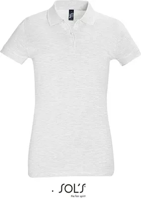 Produktbild von SOLs 11347 | Damen Polo Shirt Perfect - Farbe: Ash (Heather) - Größe: L