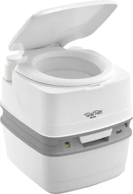 Produktbild von Thetford Tragbare Toilette Qube 365 21 L+15 L Weiß