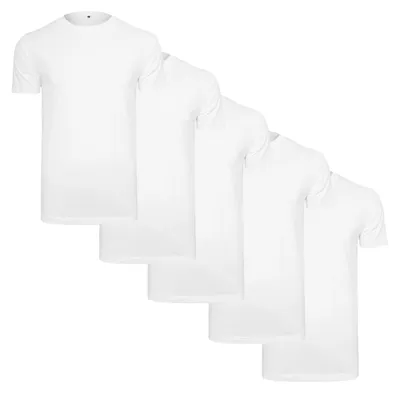 Produktbild von Build Your Brand, T-Shirt, Herren, White L, 5-Pack