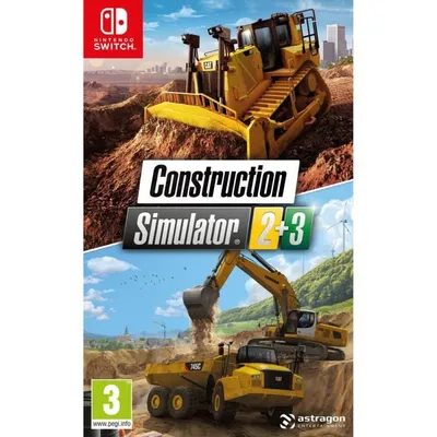 Produktbild von Astragon Bau Simulator 2 + 3, Nintendo Switch, RP (Rating Pending), Physische Medien