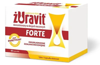 Produktbild von POLPHARMA ?uravit Forte 60 Kapseln Gesundes Harnsystem