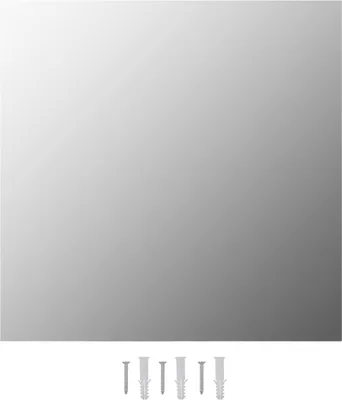 Produktbild von vidaXL Wandspiegel 60 x 60 cm Quadratisch Glas