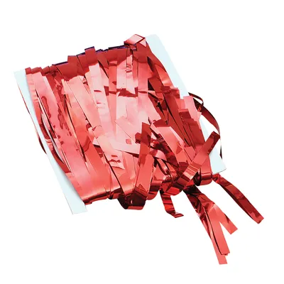 Produktbild von Bristol Novelty Lametta-Vorhang BN2251 (Einheitsgröße) (Rot)
