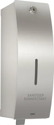 Produktbild von KWC AR Desinfektionsmittelspender, STRATOS, Edelstahl, Aufputz, 100x323x134 mm
