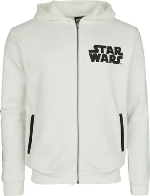 Produktbild von Star Wars Kapuzenjacke Herren Stormtrooper weiß XXL
