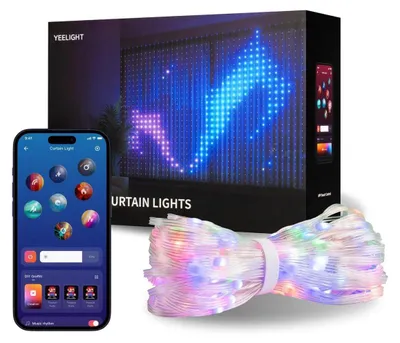 Produktbild von Curtain Light Bluetooth LED-Vorhangleuchte