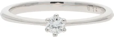 Produktbild von JuwelmaLux Verlobungsring 750/000 (18 Karat) Weißgold mit Brillanten JL30-07-4824 Größe 55