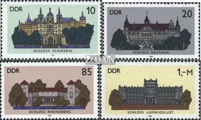 Produktbild von Briefmarken DDR 1986 Mi 3032-3035 (kompl.Ausg.) FDC Schlösser