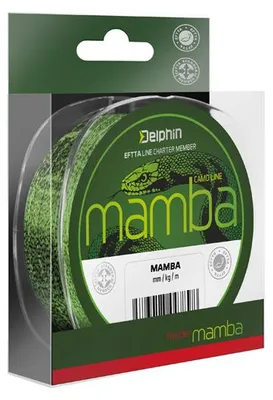 Produktbild von Delphin Mamba Feeder Camouflage 0,18 mm 300 m 6,3 lbs Angelleine