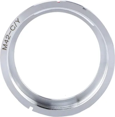 Obrázok produktu pre Montážny adaptér objektívu fotoaparátu vhodný pre Contax pre M42 na CY-krúžok