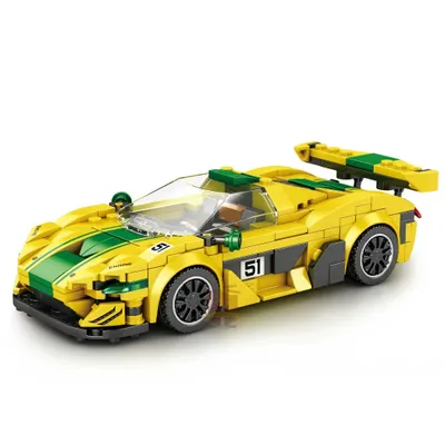 Produktbild von Reobrix 677 Rennwagen 1:24 Klemmbaustein Auto 368 Teile ab 14