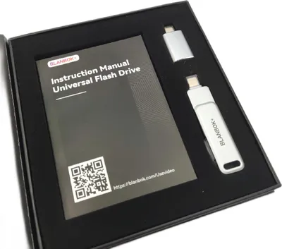 Image de BLANBOK+ Clé USB Apple MFi 128G pour iPhone Clé externe pour iPhone