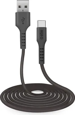 Obrázok produktu pre SBS TECABLETC3MTK, 3 m, USB A, USB C, USB 2.0, Čierna