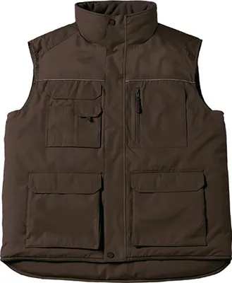 Produktbild von B&C Pro Collection JUC40 | Expert Pro Workwear Bodywarmer für Herren - Farbe: Brown - Größe: M