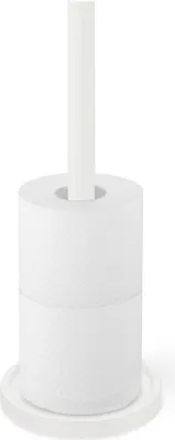 Produktbild von ZACK Edelstahl Ersatz-Toilettenpapierhalter MIMO WC-Rollenhalter weiß 40130
