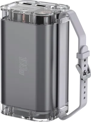 Zdjęcie produktu dla 4smarts 540100 Powerbank litowo-polimerowy (LiPo) 40000 mAh szary (540100)