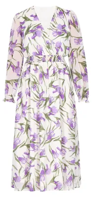Image de Robe pour femme EVERa - Violet clair multicolore, XXL