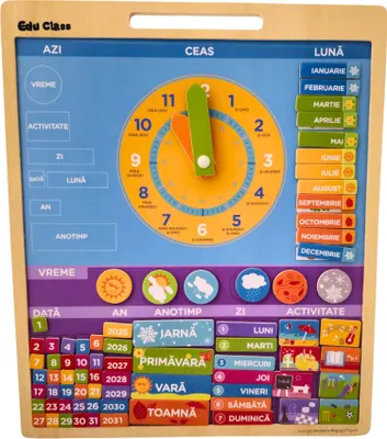 Produktbild von Magnetischer Wetterkalender – rumänische Sprache