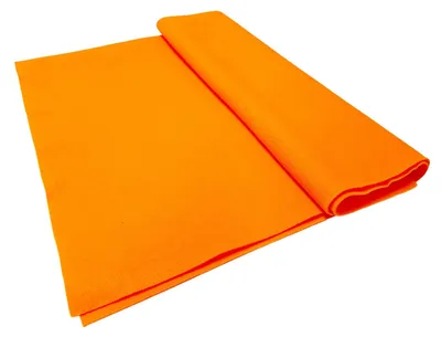 Bastelfilz orange, 1,4 mm, 91 x 225 cm, Polyester